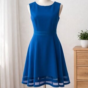 Calvin Klein Vibrant Blue Fabric